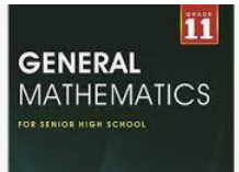 GENERAL MATHEMATHICS 11 - QUARTER 1